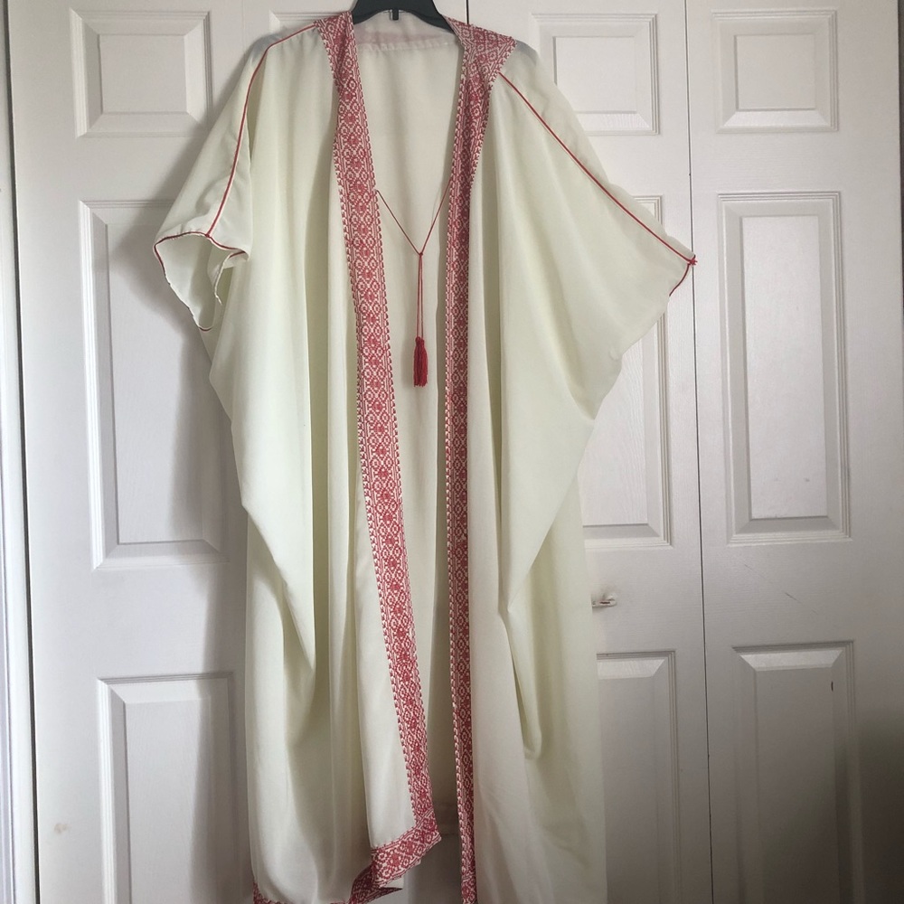 Palestinian Thobe/Robe/Open Cape